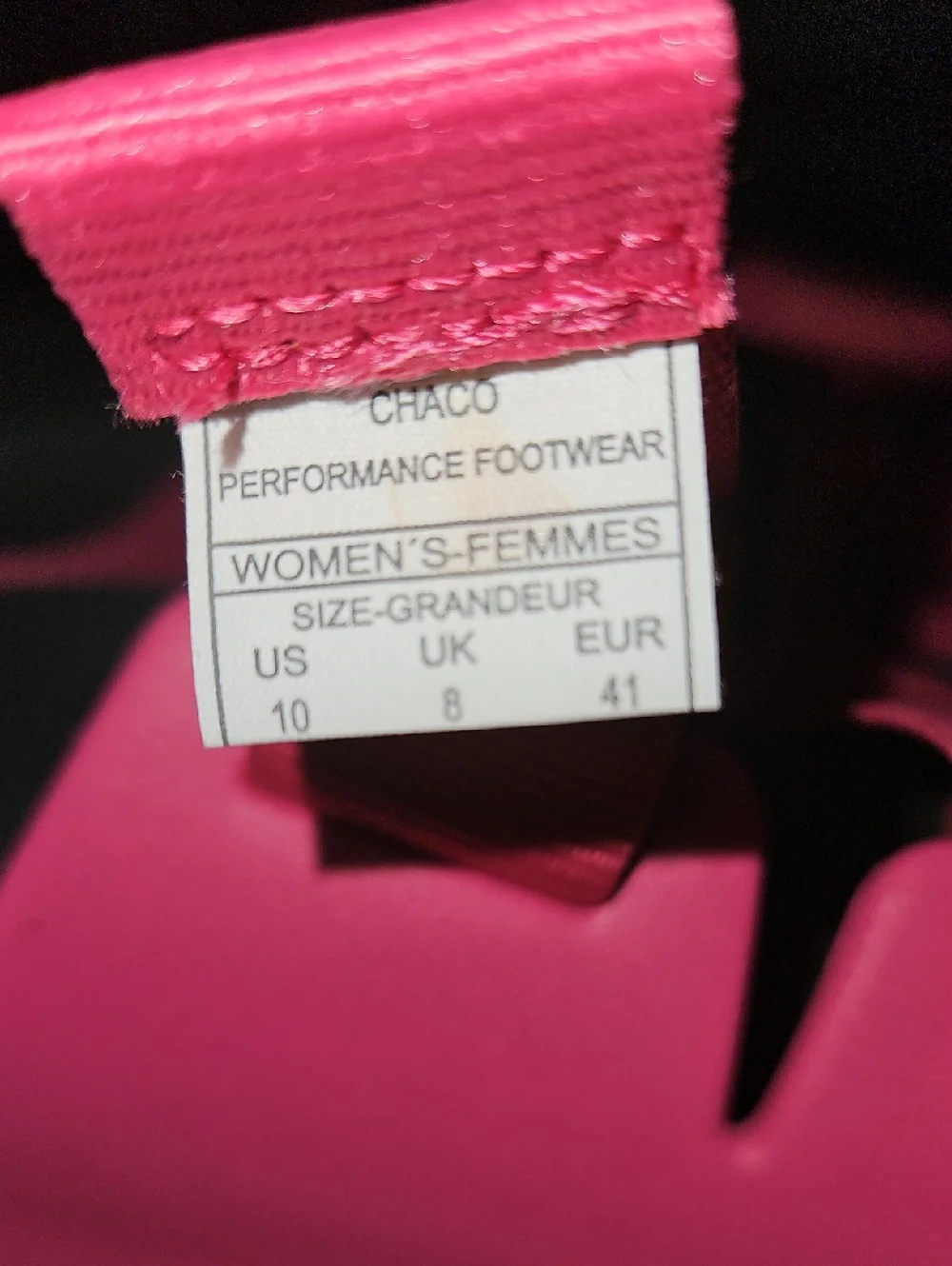 Chaco Women's Chillos Slide sandals in a magenta Size 10